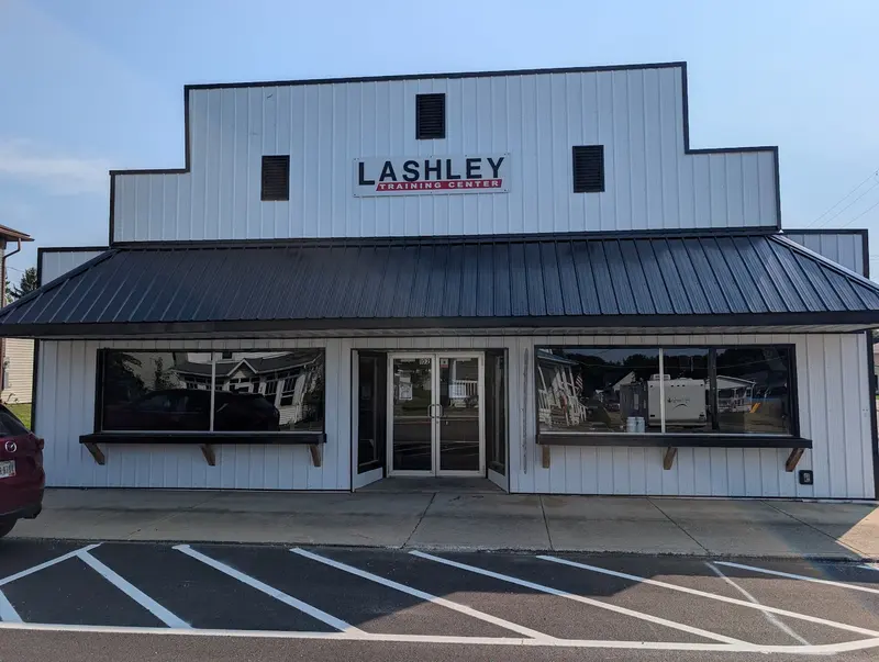 The Lashley Training Center storefront on East Main Street, Danville